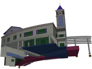 Building 3D Model preview