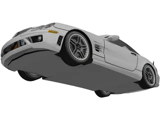 Mercedes-Benz SL65 AMG 3D Model preview