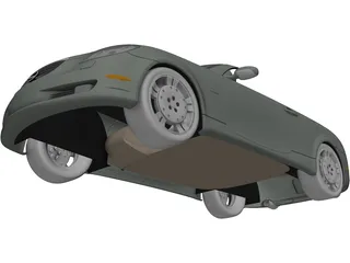 Lexus SC430 (2010) 3D Model preview