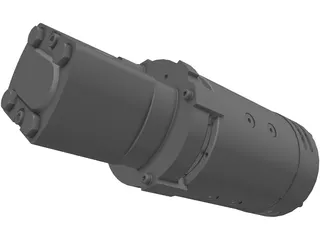 Electro Pump 3000w 3D Model preview