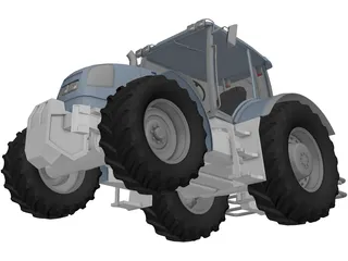 Tractor 3D Model preview