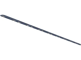 Train Express SuperSpeed 3D Model preview