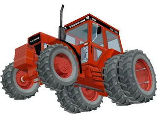 Volvo BM 2654 Tractor 3D Model preview