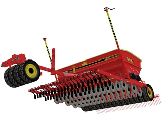 Vaderstad Rapid 400 3D Model preview