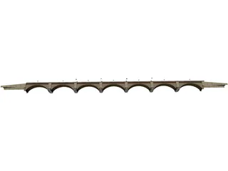 London Bridge 3D Model preview