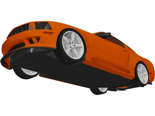 Ford Mustang Saleen S281 (2010) 3D Model preview