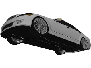 Mercedes-Benz S600 Brabus (2010) 3D Model preview