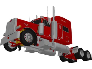 Peterbilt 379 (2009) 3D Model preview