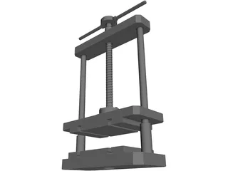 Handpress 3D Model preview