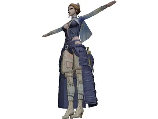 Woman 3D Model preview