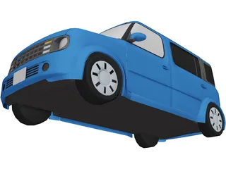 Nissan Cube 3D Model preview