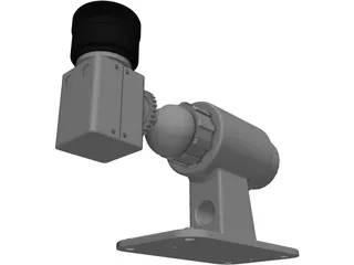 Security CCTV Camera 3D Model preview