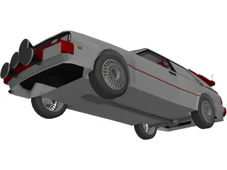 Audi Sport Quattro 3D Model preview