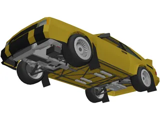 Audi Sport Quattro WRC 3D Model preview