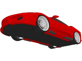 Ferrari F430 (2006) 3D Model preview