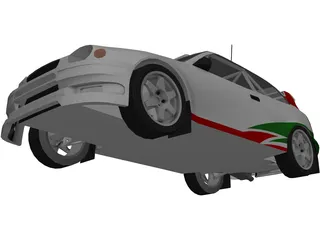 Toyota Corolla WRC (1998) 3D Model preview
