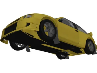 Seat Cordoba WRC 3D Model preview