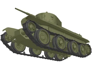 BT-5 3D Model preview