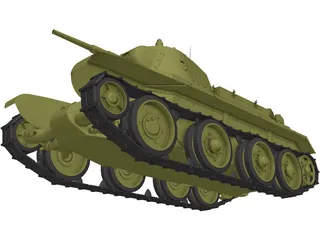 BT-7 3D Model preview