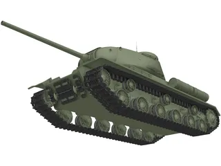 IS-1 3D Model preview