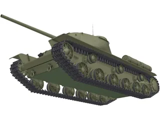 KV-85 3D Model preview
