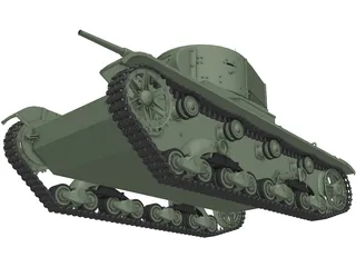 T26 3D Model preview