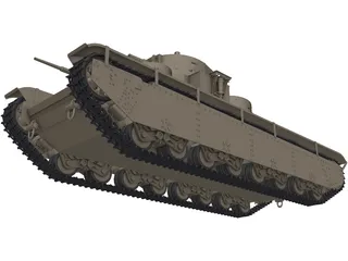 T35A 3D Model preview
