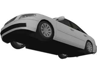 Hyundai Azera 3D Model preview