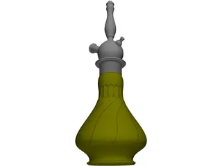 ELG Hookah 3D Model preview