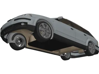 Volkswagen Passat Variant Wagon 3D Model preview