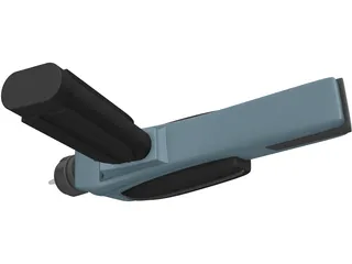 Star Trek TOS Phaser 3D Model preview