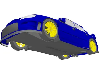 Subaru Impreza WRC (2006) 3D Model preview