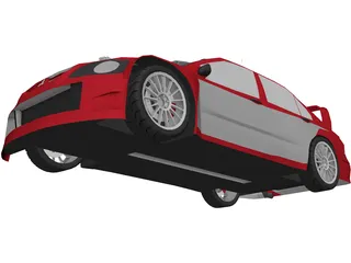 Mitsubishi Lancer WRC 3D Model preview