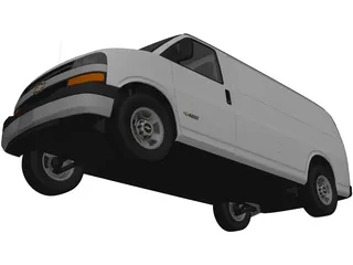 Chevrolet Express 3D Model preview