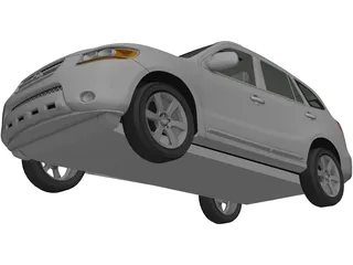 Hyundai Santa Fe (2006) 3D Model preview