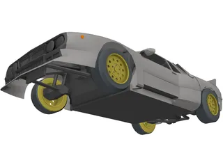 Lancia Rally 037 3D Model preview