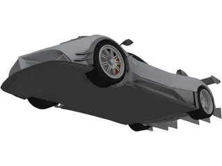 Pagani Zonda R Club Sport (2009) 3D Model preview