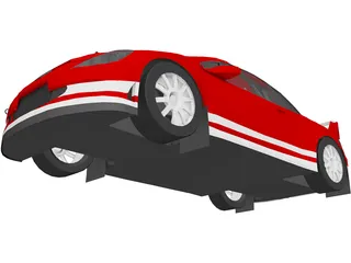 Peugeot 307 WRC (2005) 3D Model preview