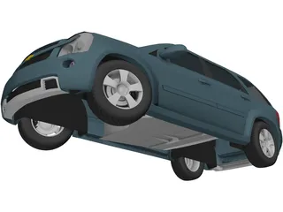 Chevrolet Equinox 3D Model preview