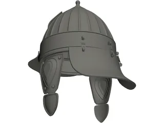 Otoman Helmet 3D Model preview