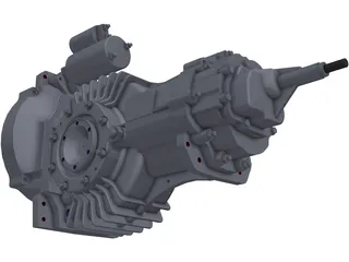 Mendeola 2D Transmission 3D Model preview