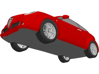 Alfa Romeo Mito 3D Model preview