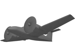 Piper PA-44-180 3D Model preview