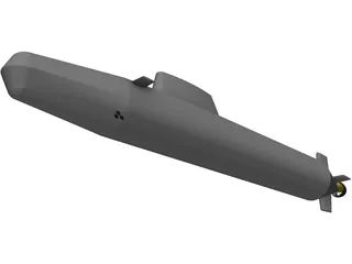 HMC Astute S119 3D Model preview