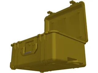 Pelican Case Model 1610 3D Model preview