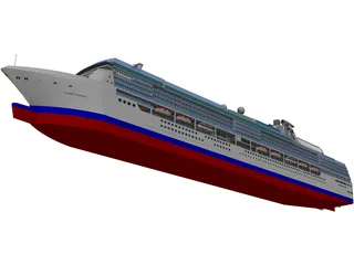 Island Princess 3D Model preview