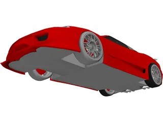 Ferrari 360 Modena [Tuned] 3D Model preview