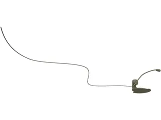 Microphone Creative 3D Model preview
