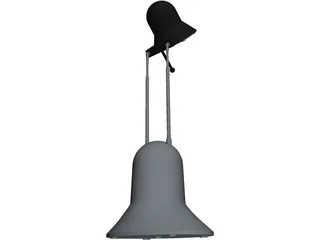 Desk Lamp 3D Model preview