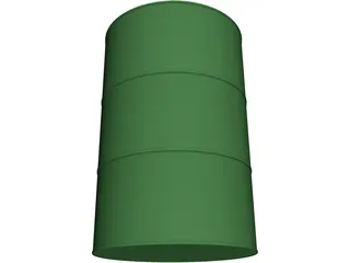 Barrel 3D Model preview
